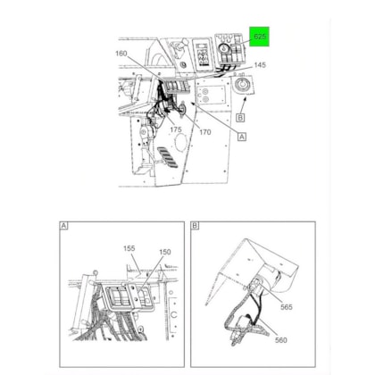 INTERNATIONAL | 4033585C1 | RELOGIO INDICADOR DE NIVEL DE ARLA32 INTERNATIONAL 9800