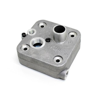 KGM | KGM1214 | CONJUNTO CABECOTE/TAMPA COMPRESSOR AR WABCO MB ATEGO/ATRON MOTOR OM904LA/OM924LA/OM926LA | MB ONIBUS O500 MOTOR OM457LA/OM926LA | MB ATRON/AXOR MOTOR OM457LA