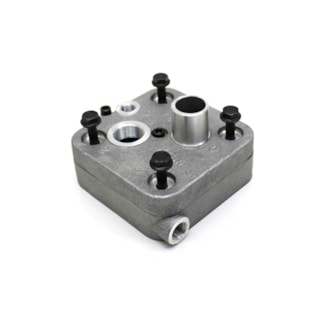 KGM | KGM1214 | CONJUNTO CABECOTE/TAMPA COMPRESSOR AR WABCO MB ATEGO/ATRON MOTOR OM904LA/OM924LA/OM926LA | MB ONIBUS O500 MOTOR OM457LA/OM926LA | MB ATRON/AXOR MOTOR OM457LA