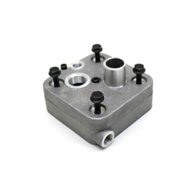 KGM | KGM1214 | CONJUNTO CABECOTE/TAMPA COMPRESSOR AR WABCO MB ATEGO/ATRON MOTOR OM904LA/OM924LA/OM926LA | MB ONIBUS O500 MOTOR OM457LA/OM926LA | MB ATRON/AXOR MOTOR OM457LA