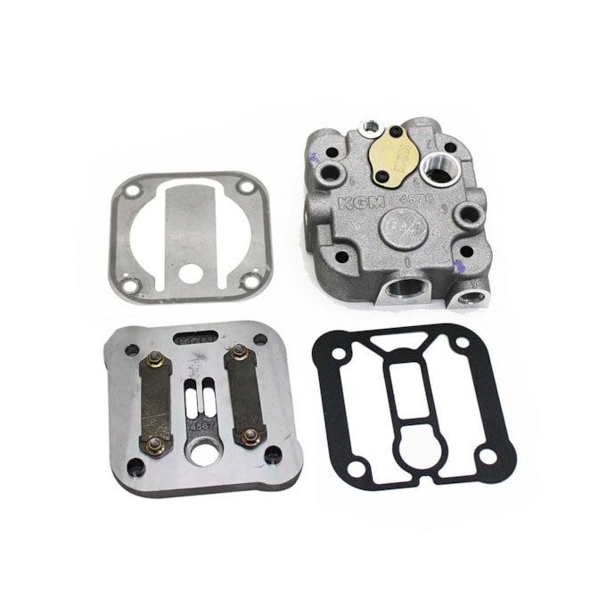 KGM | KGM1225 | CONJUNTO TAMPA/CABECOTE COMPRESSOR AR PADRAO KNORR LK38 FORD/VW MOTOR CUMMINS-d8220238-2edd-4811-bb12-eae51ae4817f