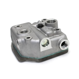 KGM | KGM1235 | CONJUNTO CABECOTE COMPLETO COMPRESSOR AR PADRAO KNORR LK38 VW MOTOR MWM X12 4CIL/6CIL (SE PRECISAR USE CONEXAO REDUTORA M26X1,5 X 1/2 NPT)