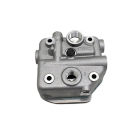 KGM | KGM1235 | CONJUNTO CABECOTE COMPLETO COMPRESSOR AR PADRAO KNORR LK38 VW MOTOR MWM X12 4CIL/6CIL (SE PRECISAR USE CONEXAO REDUTORA M26X1,5 X 1/2 NPT)