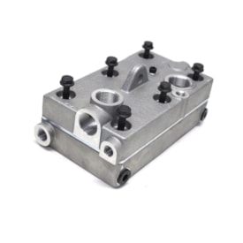 KGM | KGM1250 | CONJUNTO TAMPA/CABECOTE COMPRESSOR AR WABCO 85MM MB MOTOR OM457LA (GOVERNADO)