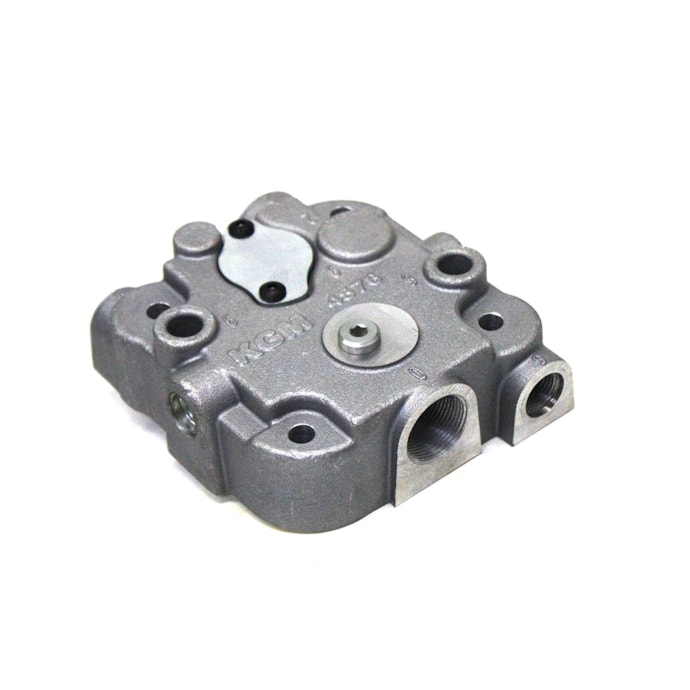KGM | KGM2217 | CABECOTE/TAMPA COMPRESSOR AR FORD MOTOR CUMMINS COM VALVULA ESS-48acf27a-d029-4961-a259-b08d62688e50