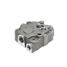 KGM | KGM2220 | TAMPA/CABECOTE COMPRESSOR AR PADRAO KNORR SEM VALVULA ALIVIO ESS MOTOR VW/FORD MOTOR CUMMINS