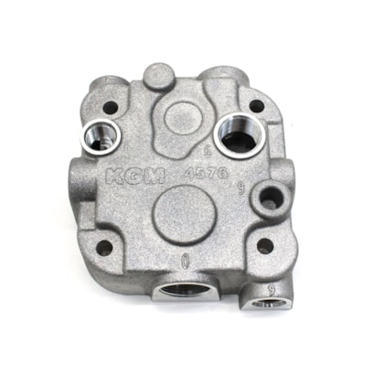 KGM | KGM2222 | TAMPA/CABECOTE COMPRESSOR AR PADRAO KNORR LK3863 VW (SEM VALVULA ESS)