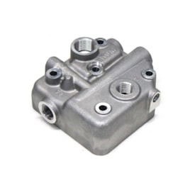 KGM | KGM2235 | TAMPA/CABECOTE COMPRESSOR AR PADRAO KNORR LK38 VW MOTOR MWM X12 4CIL/6CIL (K011739)