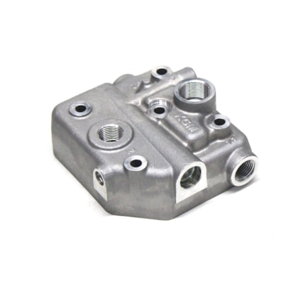 KGM | KGM2235 | TAMPA/CABECOTE COMPRESSOR AR PADRAO KNORR LK38 VW MOTOR MWM X12 4CIL/6CIL (K011739)