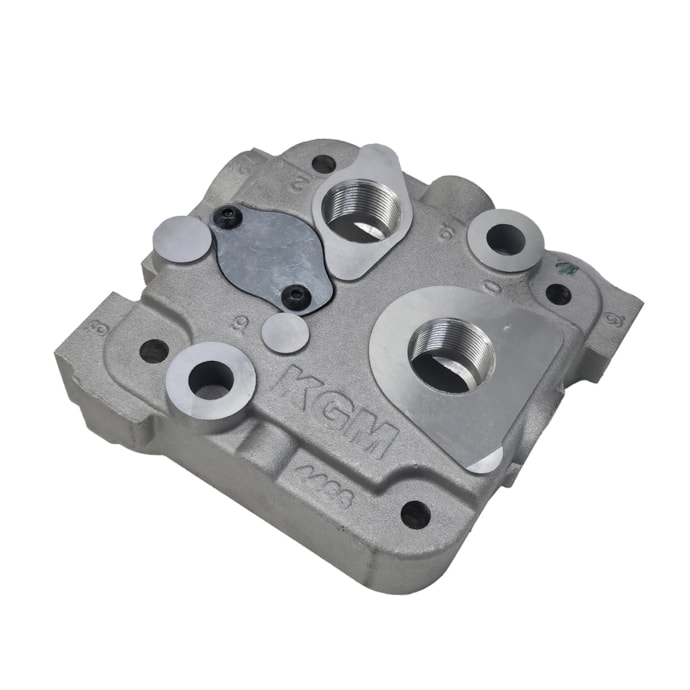 KGM | KGM2271 | TAMPA/CABECOTE COMPRESSOR AR KNORR COM VALVULA ESS VW CONSTELLATION 17330/19330/24330/25390/31330/31390 MOTOR CUMMINS SERIE ISL-038516f7-e89f-4a0b-8b31-dbb92fc45c47