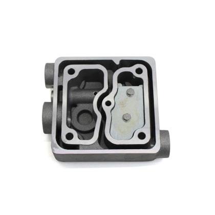 KGM | KGM2506 | TAMPA/CABECOTE COMPRESSOR AR PADRAO WABCO FORD/VW MOTOR CUMMINS SERIE B/BT/C/ISC/ISB