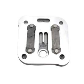 KGM | KGM2600 | PLACA ASSENTO VALVULA COMPRESSOR AR PADRAO KNORR (COM 2 VALVULAS REGULADORAS)