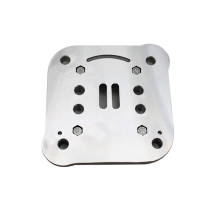 KGM | KGM2602 | PLACA ASSENTO VALVULA COMPRESSOR AR PADRAO KNORR LK38/LK3863 (COM 2 VALVULAS REGULADORAS)