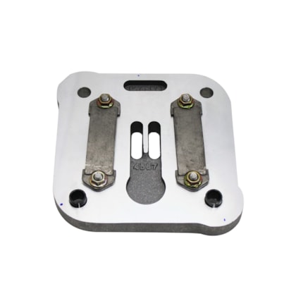 KGM | KGM2602 | PLACA ASSENTO VALVULA COMPRESSOR AR PADRAO KNORR LK38/LK3863 (COM 2 VALVULAS REGULADORAS)
