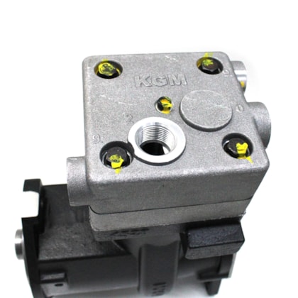 KGM | KGM55350 | COMPRESSOR AR PADRAO WABCO MOTOR CUMMINS SERIE C (SUBSTITUI MODELO HOLSET) (EIXO CHAVETADO) (REGULADO) (SEM ENGRENAGEM)