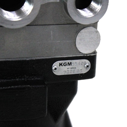 KGM | KGM55400 | COMPRESSOR AR PADRAO WABCO MOTOR CUMMINS SERIE B/BT (SUBSTITUI MODELO HOLSET) (EIXO ESTRIADO) (REGULADO) (SEM ENGRENAGEM)