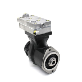 KGM | KGM55450 | COMPRESSOR AR PADRAO WABCO 318CC (COM CABECOTE ALONGADO) VW CONSTELLATION | FORD CARGO MOTOR CUMMINS ISCE (SEM ENGRENAGEM)