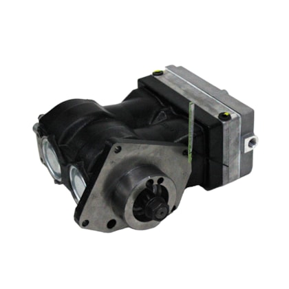 KGM | KGM57210 | COMPRESSOR AR PADRAO WABCO BI-CILINDRO MB AXOR MOTOR OM457LA (GOVERNADO) (CABECOTE COM REFRIGERACAO)