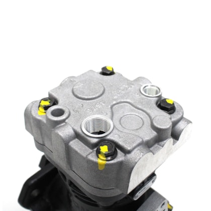 KGM | KGM65050 | COMPRESSOR AR PADRAO KNORR LK3863 VW MOTOR CUMMINS ISB 4CIL/6CIL (SEM ENGRENAGEM)