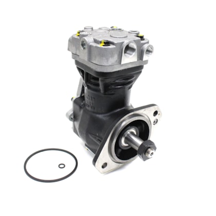 KGM | KGM65050 | COMPRESSOR AR PADRAO KNORR LK3863 VW MOTOR CUMMINS ISB 4CIL/6CIL (SEM ENGRENAGEM)