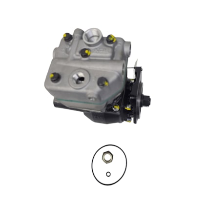 KGM | KGM65440 | COMPRESSOR AR PADRAO KNORR LK38 MOTOR MWM X12 4CIL/6CIL (SEM ENGRENAGEM) (COM CONEXAO REDUTORA M26X1,5 X 1/2 NPT)