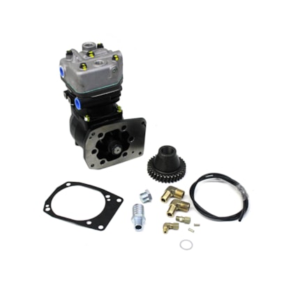KGM | KGM65490 | COMPRESSOR AR PADRAO KNORR VW 690/790/7110 MOTOR MWM 229 4CIL (COM ENGRENAGEM E KIT DE CONEXOES PARA INSTALACAO) (SUBSTITUI MODELO VARGA)