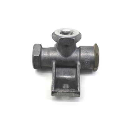 KNORR-BREMSE | II1511660 | VALVULA RETENCAO 2 VIAS FORD/VW | AGRALE VOLARE A8/W8/MA7/MA8/MA9 (ROSCAS PARA CONEXAO M16X1,5)