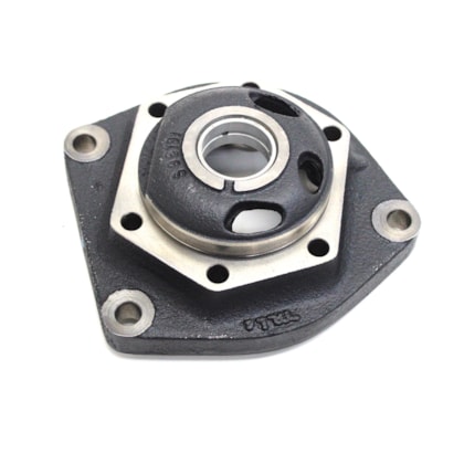 KNORR-BREMSE | II1514860 | FLANGE COMPRESSOR AR KNORR LK38 VW MOTOR MWM X10 4CIL (CENTRALIZADA COM FURO)