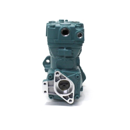 KNORR-BREMSE | K002974TU61 | COMPRESSOR AR LK3870 FORD CARGO 815E/1317E/1517E/1717E (05..) MOTOR CUMMINS ISB 4CIL (REMANUFATURADO) (SEM ENGRENAGEM)