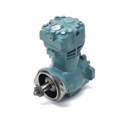 KNORR-BREMSE | K002974TU61 | COMPRESSOR AR LK3870 FORD CARGO 815E/1317E/1517E/1717E (05..) MOTOR CUMMINS ISB 4CIL (REMANUFATURADO) (SEM ENGRENAGEM)