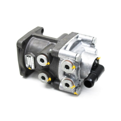 KNORR-BREMSE | K00771760 | VALVULA PEDAL FREIO AGRALE/MB/VW (ROSCAS PARA CONEXAO M16X1,5) (MODELO MODERNO COM COTOVELO PARA DESCARGA)