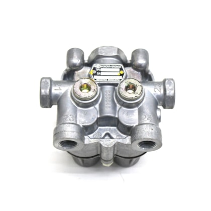 KNORR-BREMSE | K02273060 | VALVULA PROTECAO FREIO 4 VIAS/CIRCUITOS FORD/VW (CONEXOES M16/M22)