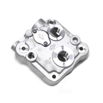 KNORR-BREMSE | K07214260 | TAMPA/CABECOTE COMPRESSOR AR KNORR LK3887 225CC VW CONSTELLATION MOTOR MAN D0834/D0836 4CIL/6CIL EURO 5