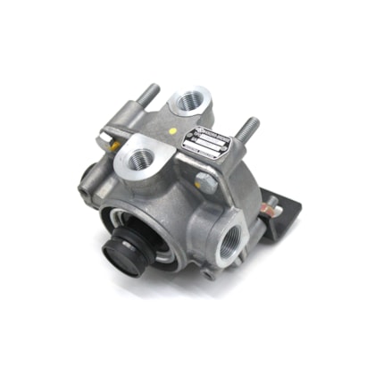 KNORR-BREMSE | K18652060 | VALVULA RELE FREIO TIPO RE1143 FORD/VW (ROSCAS PARA CONEXOES M16/M22) (COM SUPORTE)
