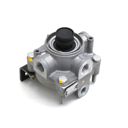 KNORR-BREMSE | K18652260 | VALVULA RELE FORD/VW (ROSCA PARA CONEXOES 3/8 NPT + 1/2 NPT + 1/4 NPT) (COM SUPORTE)