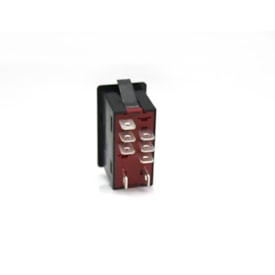 KOSTAL | 10518660 | INTERRUPTOR/BOTAO 12V/24V PISCA ALERTA/ADVERTENCIA 8 TERMINAIS FORD CARGO (86 A 05) F1000/F4000