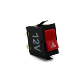 KOSTAL | 3040250 | INTERRUPTOR/BOTAO 12V PISCA ALERTA/ADVERTENCIA CARGO