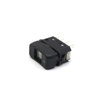 KOSTAL | 3941008 | INTERRUPTOR/BOTAO 24V ONIBUS MARCOPOLO GERACAO 5 VIAGIO/TORINO/PARADISO/VOLARE (5 PINOS 1 POSICAO COM INDICADOR)