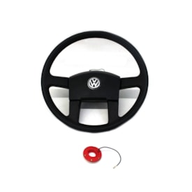 LANDER | 2RD415651B | VOLANTE DIRECAO VW DELIVERY/WORKER/ONIBUS/MICRO ONIBUS (COM TAMPA MODELO ANTIGA 2RD419669)