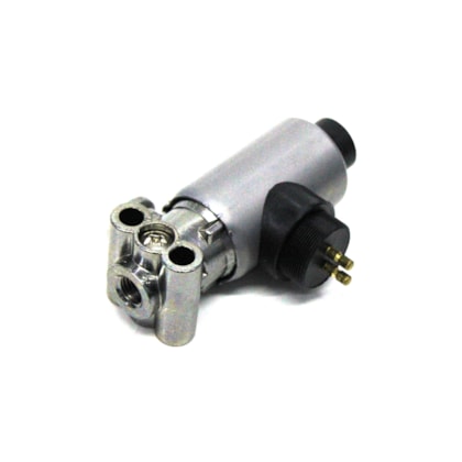 LNG | 43557 | VALVULA SOLENOIDE MAGNETICA 3/2 VIAS 24V FREIO MOTOR MB 1935/1941 (ROSCA PARA CONEXAO M12X1,5)