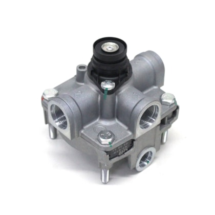 LNG | 43819 | VALVULA RELE FREIO SISTEMA WABCO VW (ROSCAS PARA CONEXOES M22X1,5 E M16X1,5)