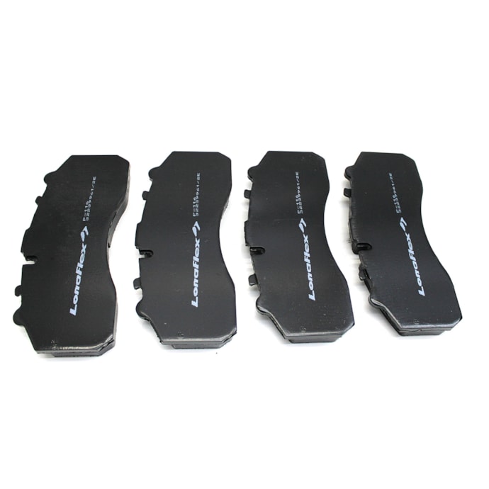 LONAFLEX | P116 | PASTILHA FREIO DIANTEIRA/TRASEIRA MB ACTROS/AXOR | FREIO DIANTEIRO MB ONIBUS O500 | FREIO DIANTEIRO ONIBUS AGRALE MA15/MT12/MT15/MT17 | FREIO DIANTEIRO SCANIA K230/K270/K310/K340B/K380-0f6e527f-d902-4969-b975-a773f14ce50e