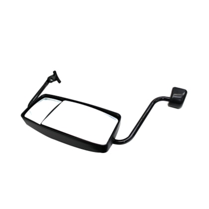 LP & LS | LS525LE | JG ESPELHO C/BRACO RETROVISOR LE VW CONSTELLATION (LS340BI VIDRO CONVEXO BI-FOCAL) (SEM TIRANTE)