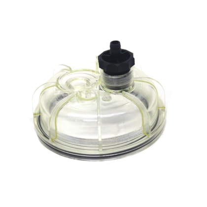 MAHLE METAL LEVE | 06211700 | COPO MAIOR PARA FILTRO RACOR VW/MB (SEM FURO PARA SENSOR - ROSCA INTERNA NO FILTRO) (ROSCA 3.3/4 10F)