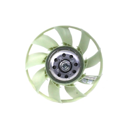 MAHLE METAL LEVE | CFF603000P | CONJUNTO HELICE PLASTICO 9PAS COM ARO COM VISCOSA VW NOVO DELIVERY EXPRESS/4150/4160/6150 MOTOR CUMMINS SERIE ISF 2.8 4CIL EURO 5