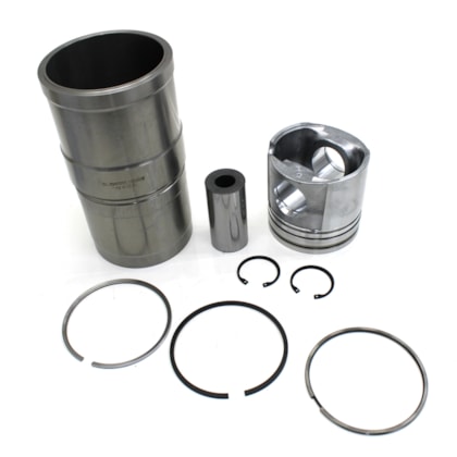 MAHLE METAL LEVE | K0211000STD | KIT PISTAO/CAMISA/ANEL MOTOR CUMMINS ISL 8.9 (MODELO COMUM) (COM CAMISA C21900 234,12X130,95MM E PISTAO 5367509)