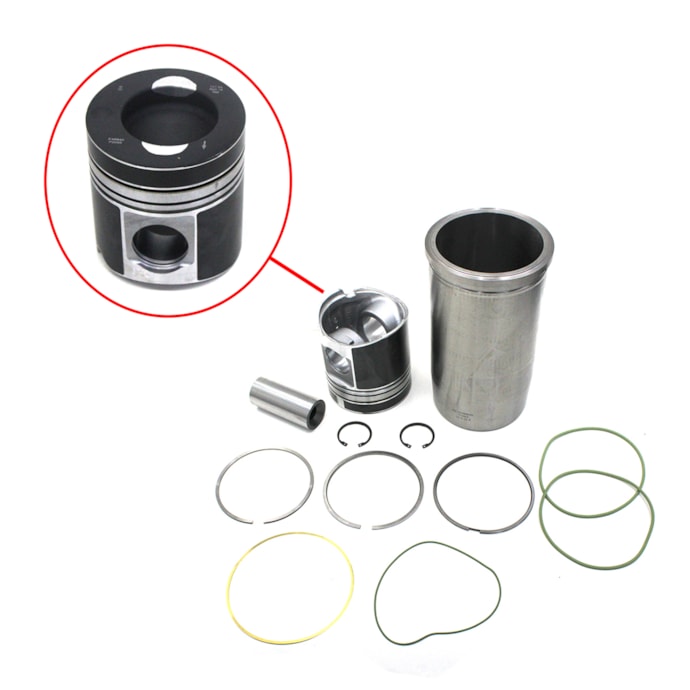 MAHLE METAL LEVE | K2095STDWS | KIT PISTAO/CAMISA/ANEL/ANEL CAMISA/CALCO TOMBAK MB MOTOR OM449LA/OM447LA COM TOP BRAKE (CAMARA OMEGA)-0061e569-30e6-416c-a417-061f305c07f8