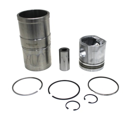MAHLE METAL LEVE | K21860 | KIT PISTAO/CAMISA/ANEL/PINO/TRAVA MOTOR CUMMINS SERIE C 8.3 (COM CAMISA C21900 234,12X130,95MM E PISTAO 3802263/3917707)
