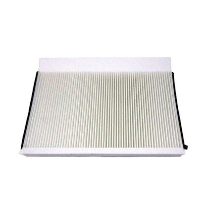 MAHLE METAL LEVE | LAK1002 | FILTRO CABINE/AR CONDICIONADO MB SPRINTER CDI MOTOR OM611LA/OM651LA (167X375X29MM) (COM CARVAO E ABAS LATERAIS)