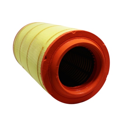 MAHLE METAL LEVE | LX13132 | FILTRO AR EXTERNO MB 1634/1944/2638 MB AXOR 2035/2044/3340 MOTOR OM447LA/OM457LA VOLVO VM 210/240/270/310/330 MOTOR MWM X12 (170X267X533MM)